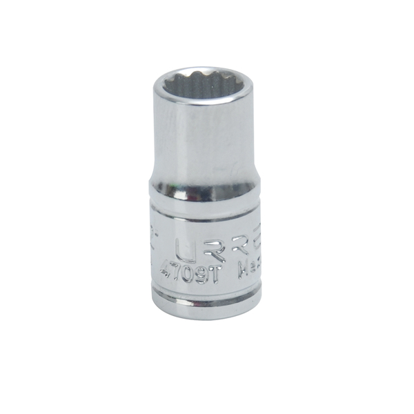 Urrea 1/4"drive, 9/32 in, 12 point SAE socket 4709T